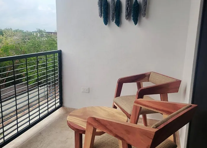 Zen Ph 2 Terraces For 4 People * Tulum